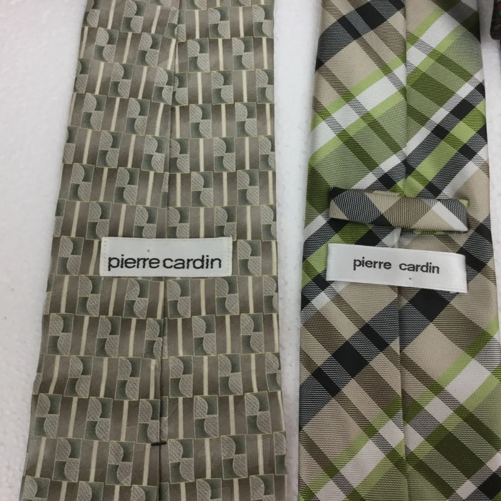 Set 4 Men's Neck Ties Pierre Cardin